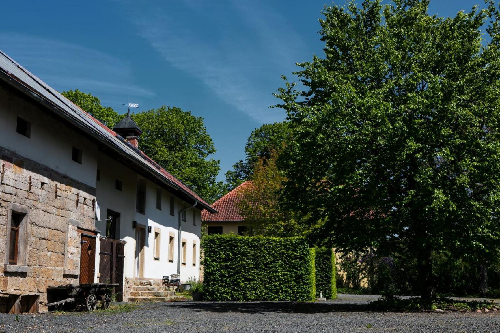 Ferienhaus Auf Gut Weimarschmieden Fladungen Bagian luar foto